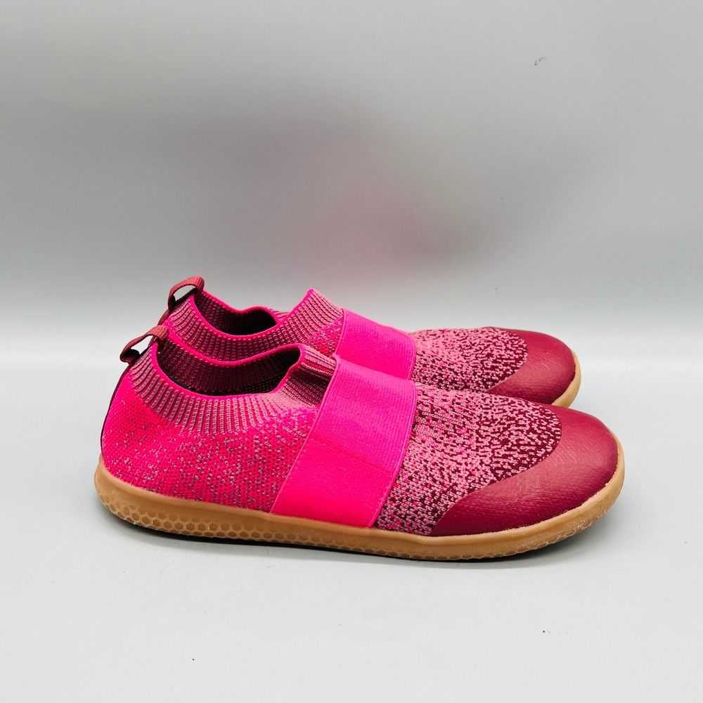 Livie & Luca Shoes Girls 3 Pink Knit Slip On Play Sneakers Lightweight Comfort